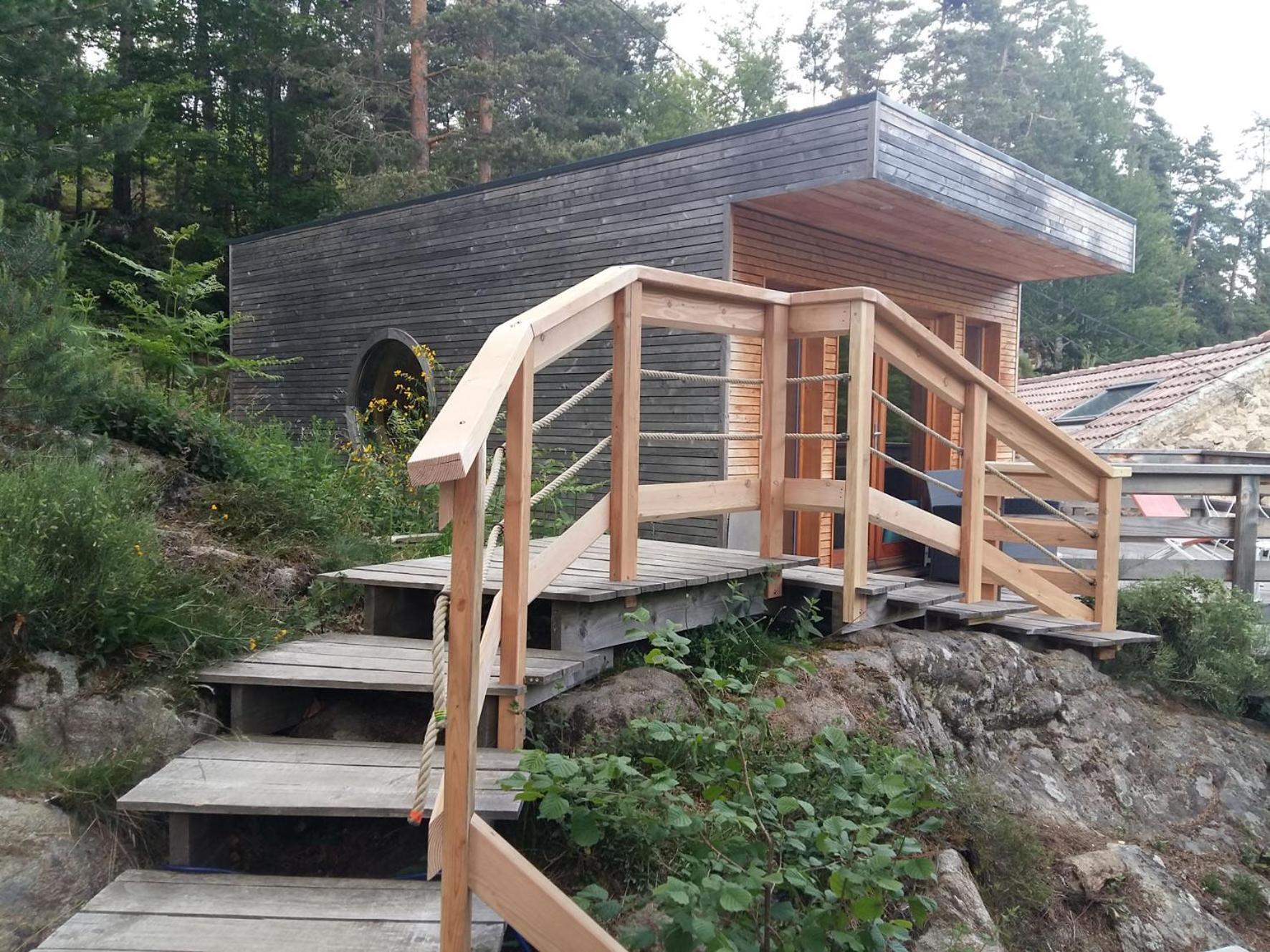Bed and Breakfast La Roche Aux Fees Lapte Exterior foto